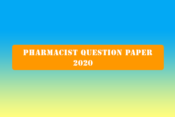 Kerala PSC Pharmacist Grade 2 previous question papers pdf