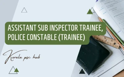 Kerala PSC Question Paper | ASSISTANT SUB INSPECTOR TRAINEE, POLICE CONSTABLE (TRAINEE) | Category Code: 212/2024, 342/2024,387/2024, 484/2024, 583/2024, 740/2024, 803/2024